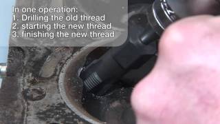 VCOIL  Repair of spark plug threads [upl. by Carver]