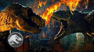 Jurassic World Dominion  T Rex vs Giganotosaurus [upl. by Xela299]