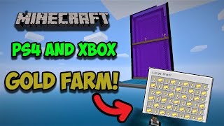 Minecraft Zombie Pigman GOLDXP Farm 1144 EASY TO MAKE CONSOLE EDITION PS4 AND XBOX [upl. by Helas741]