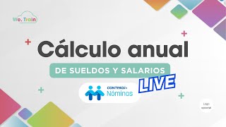 Cálculo anual de sueldos y salarios en CONTPAQi®️ Nóminas 🔵 [upl. by Elleiand736]