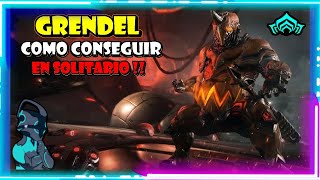 🕹️WARFRAME  Grendel   Hacer Misiones en SOLITARIO    FACIL y RAPIDO   warframe tenno [upl. by Sidoma500]