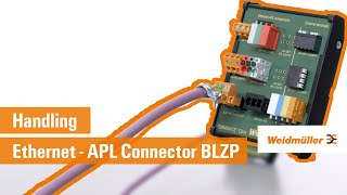 Handling  EthernetAPL Connector BLZP [upl. by Aicena573]