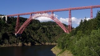 Le viaduc de Garabit ouvrage ferroviaire de Gustave Eiffel [upl. by Pacorro]