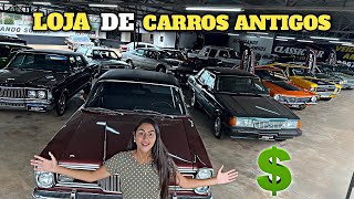 QUANTO CUSTA ESSES CARROS ANTIGOS NA LOJA [upl. by Nylegna950]