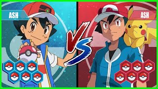 Pokemon Battle Pedia Ash Vs Kalos Ash [upl. by Duaner]