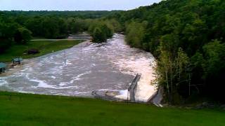 Rough River Dam  2011 Flood [upl. by Mannes]