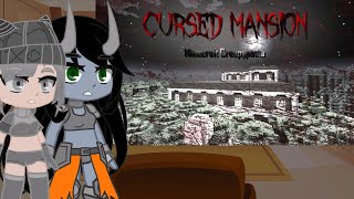 Mob Talker React to Minecraft Creepypasta  CURSED MANSION [upl. by Desai]