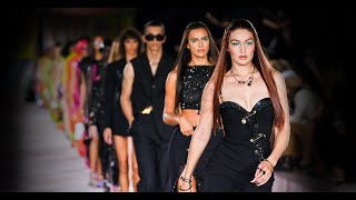 Versace Spring Summer 2022  Fashion Show [upl. by Ybrik391]