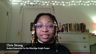 CBLC Presents A Virtual Celebration of Poet Etheridge Knight [upl. by Yusuk]