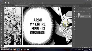 Tutorial Typesetting Manga Basics Bahasa Indonesia [upl. by Diraj]