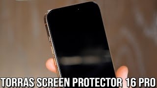 Torras Screen Protector iPhone 16 ProPro Max [upl. by Hodgkinson883]