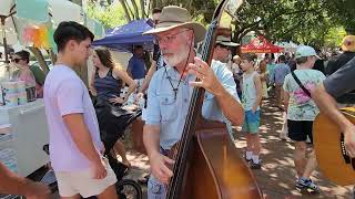 The String Farm Band at Palafox Fair [upl. by Ilenay391]