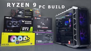 RYZEN 9 5900X RTX 3070 TI EDITING AND GAMING PC BUILD [upl. by Pagas542]