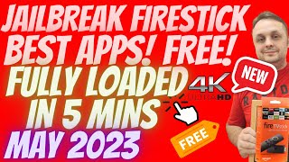 🔥 JAILBREAK FIRESTICK FASTEST MAY 2023 METHOD🔥 [upl. by Ahsitul958]