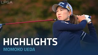 Momoko Ueda Second Round Highlights  2022 TOTO Japan Classic [upl. by Inait]