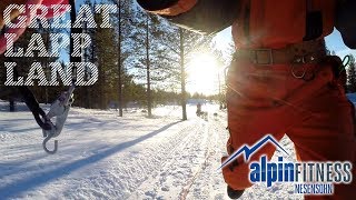 Abenteuer Hundeschlitten mit Musher Patricia und Hilding in Arvidsjaur  Schwedisch Lappland [upl. by Mloclam]