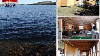 Maine Real Estate For Sale Skitacook Lake New Cottage MOOERS 8229 [upl. by Nneb878]