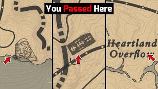 You Passed Here 1000 Times But Never Noticed These 10 Secrets  RDR2 [upl. by Russi]