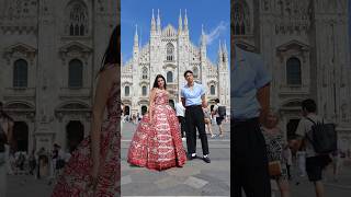 making dresses in Milan 🇮🇹💃 fabiolabaglieri fashion dress [upl. by Ylenaj120]