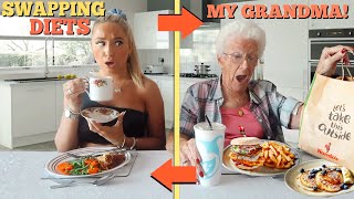 I swapped DIETS with my 75 year old NAN for 24hours [upl. by Franz993]