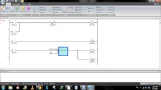 PLC Programming Using IDEC Ep 4 [upl. by Elleirb769]