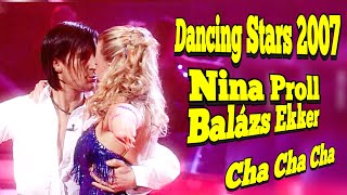 Dancing Stars 2007 Nina Proll amp Balázs Ekker Cha Cha Cha [upl. by Colwell150]