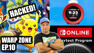 The WARP ZONE EP10 Game Freak HACKED Alarmo Nintendo Online Playtest Program and more [upl. by Crosby139]