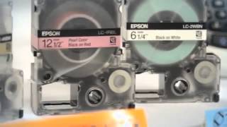 เครื่องพิมพ์ฉลาก Epson LabelWorks Label Printer LW300 [upl. by Saleme]