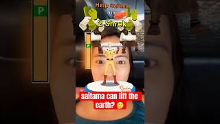 help saitama to lift the earth anime saitama shrek hulk shortvideo trending shorts games [upl. by Imat]