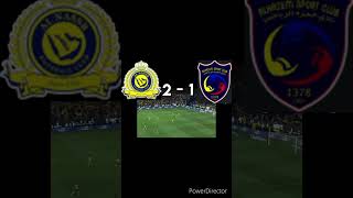 Al Nassr VS Al Hazem  Saudi Professional League  Matchday 22 shorts football ronaldo [upl. by Longfellow]