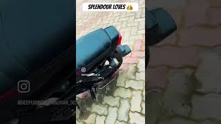 Splendour splendora bikeenthusiast splendar100cc thakur bikelover splendormodified [upl. by Honorine]