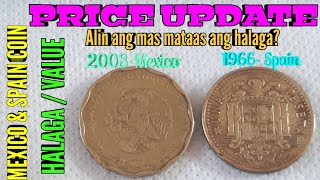 50 Centavos Mexico Coin amp Una Peseta Spain Coin Alin ang mas mataas ang Halaga [upl. by Imhsar]