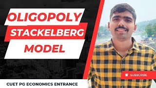 Stackelberg Model Oligopoly oligopoly cuet cuet2024 cueteconomics delhiuniversity important [upl. by Enitsej]