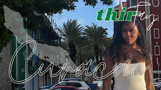 BIRTHDAY TRIP TO CURACAO  travel vlog the power went out I turned 30 best vacation destination [upl. by Attennot163]