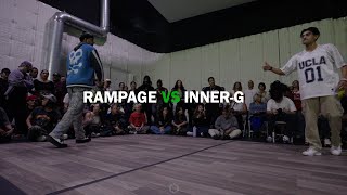 Vans InTheCircle 2023 Open Style Top 32 RAMPAGE vs INNER G [upl. by Helman573]