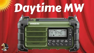 Sangean MMR99 Emergency Radio Daytime MW [upl. by Elrahc]