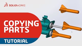 Copying Parts with CTRL  SOLIDWORKS User Tips and Tricks [upl. by Eisnyl]