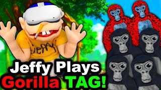 SML Parody Jeffy Plays Gorilla TAG [upl. by Arotak]