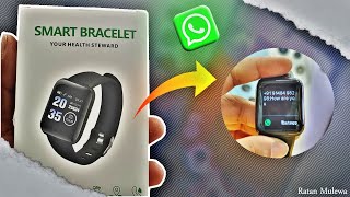 How to use whatsapp in smartwatchcomplete settings Easy method [upl. by Noreen]