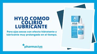 HYLO COMOD COLIRIO LUBRICANTE de BRILL PHARMA ¿para qué sirve ¿cuándo y cómo aplicar [upl. by Marco]