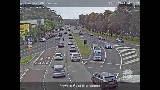 Pittwater Road Narrabeen Sydney  2024Jul11  Australia [upl. by Aleakam47]