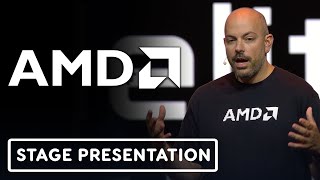 FidelityFX Super Resolution 3 FSR3  AMD Stage Presentation  gamescom 2023 [upl. by Gabbert6]