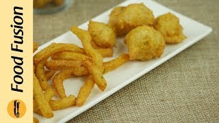 Potato Puffs Recipe By Food Fusion [upl. by Ennire704]