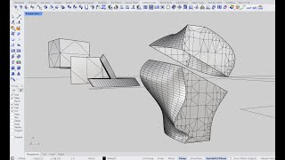 Intro to Rhino  Closed Polysurfaces Meshes and Object Relationships [upl. by Ann188]