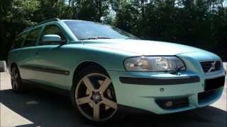 Volvo V70R • Through narrow tunnels in Italy amp engine exhaust sound [upl. by Icnan760]