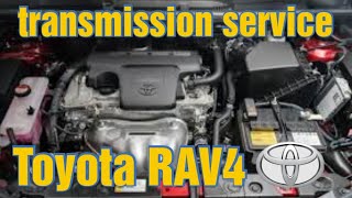 20162021 How to Change automatic transmission fluid Toyota RAV4 WS ATF DIY [upl. by Nnylyahs]