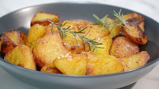 How to Make the PERFECT Roast Potatoes Fluffy Inside CRISPY Outside [upl. by Intisar]