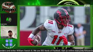 🏈 2024 NFL Draft Prospect Malachi Corley WR Western Kentucky [upl. by Lamhaj]