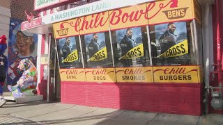 Amazon Prime show takes over Bens Chili Bowl [upl. by Arva609]