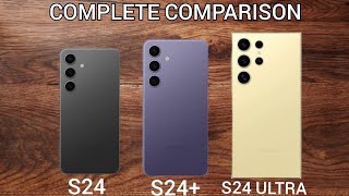 Comparison S24 vs S24 vs S24 ultra [upl. by Edme101]